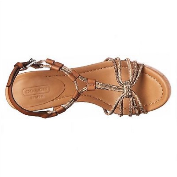 Coach Georgiana Snakeskin Wedge - Picture 4 of 8